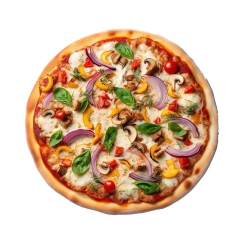 Vegetarian Hot Pizza