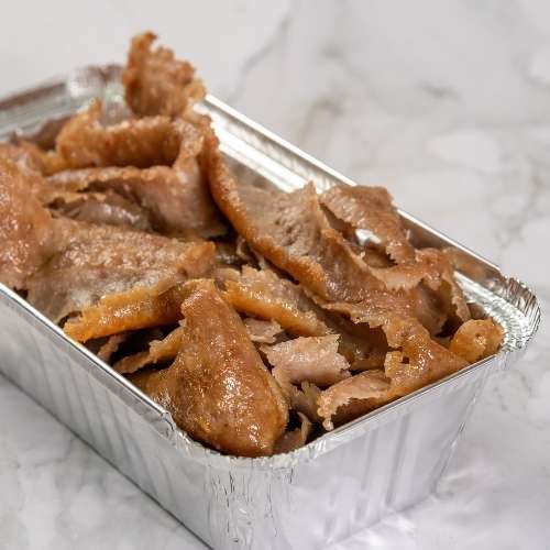 Portion of Lamb Doner Meat