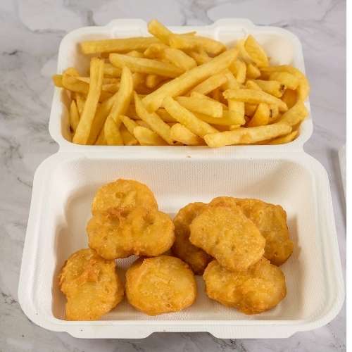 8 Pcs Chicken Nuggets with Chips